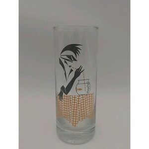 Vintage Panache Sophisticats Highball Collectible Barware Glass Goldfish Bowl 6"